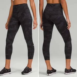 Lululemon Base Pace High-Rise Running Tight 25" in Heritage 365 Camo Deep Coal M thumbnail 2