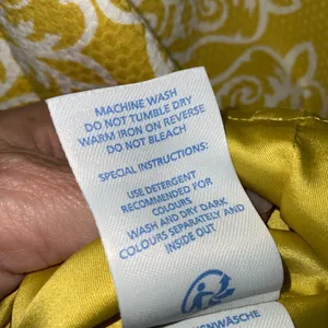 Boden Mustard Yellow Patterned Sleeveless Midi Sheath Classic Dress Size 6 thumbnail 12