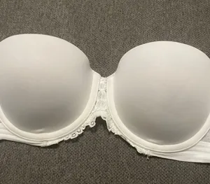 Maidenform White Strapless Bra thumbnail 4