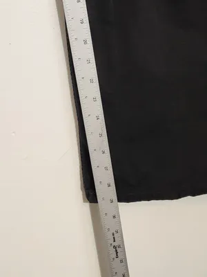Zara Black Wide Leg Cargo Pants Size 10 thumbnail 7