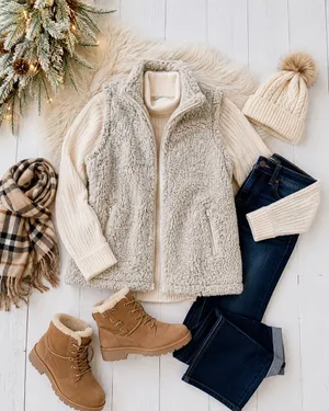Maurices Sherpa Vest thumbnail 2
