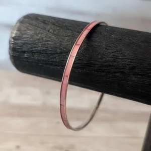 Vintage Bracelet Very Thin Bangle thumbnail 2