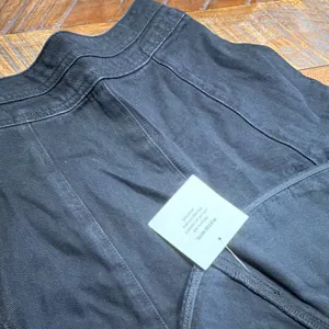 BLANK Black Denim Flared Knee Length Skirt Seamed Zip Solid XS Regular thumbnail 5