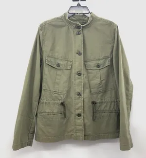 Gap Utility Jacket Womens XL Used Army Green thumbnail 1
