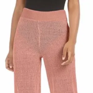NWT Free People Summer Nights Wide-Leg Pants Semi Sheer thumbnail 6