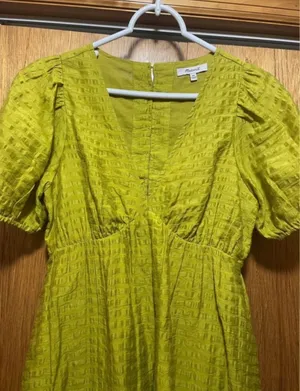 Madewell Kirkley Green Dress thumbnail 10