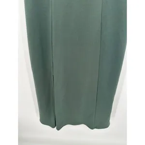 Show Me Your Mumu Eden Green Grey Square Neck Midi‎ Dress Size XL Wedding Party thumbnail 5
