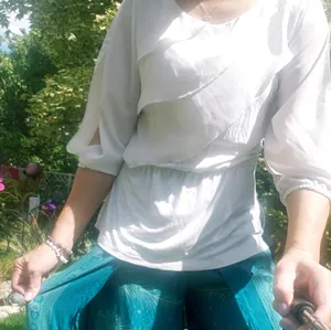 Anthropologie Deletta open sleeve blouse thumbnail 13