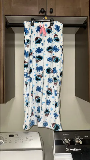 Sesame Street Pajama Cookie Monster Pants thumbnail 2