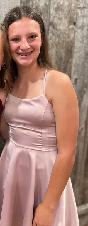 Homecoming Dress Pink thumbnail 1