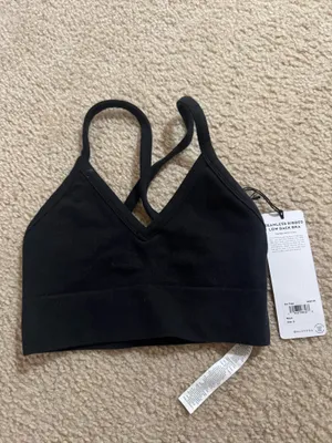 Alo Yoga Seamless Bra Ribbed thumbnail 3