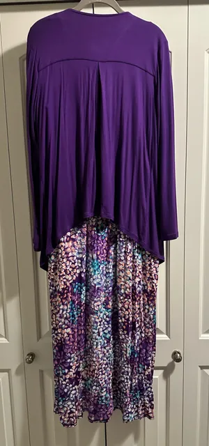 Carole Hochman Heavenly Soft Sleepwear - Gown w/pockets and Cardigan Set thumbnail 2