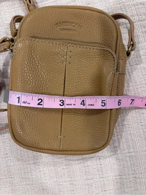 American‎ Leather Co. Cleveland Crossbody Cafe Latte thumbnail 11