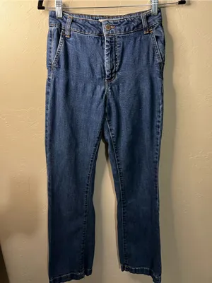 OAT New York High Rise Bootcut Trouser Denim Jeans thumbnail 2