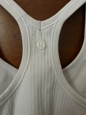 Lululemon White Ebb To Street Tank Top thumbnail 3