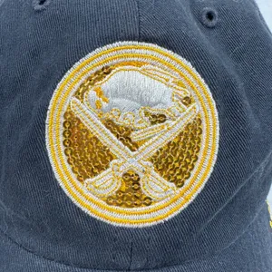 Buffalo Sabres Women's Blue Baseball Cap‎ NHL 47 Brand Gold Logo Adjustable thumbnail 2