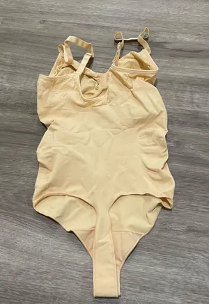 Shaperx ShapeWear Bodysuit Tan thumbnail 2