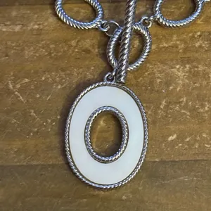 Lia Sophia Coast to Coast mother of pearl necklace thumbnail 4