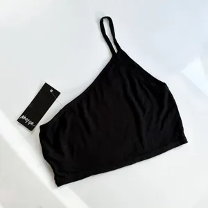 Nasty‎ Gal One Shoulder Crop Top Womens US Size 4 Black thumbnail 5