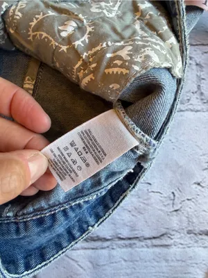 Free People Denim Jacket Western Boho Women’s Size Small Faded Country Prairie thumbnail 13