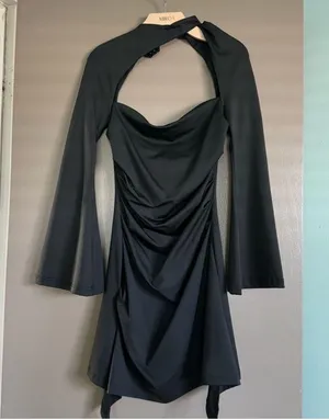 ZARA Black Date Night Dress thumbnail 3