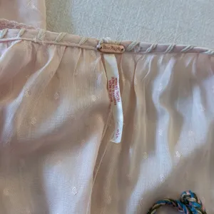 Free People Savannah Rose Midi Dress Womens Small Pink Embroidered‎ Boho NWT thumbnail 7