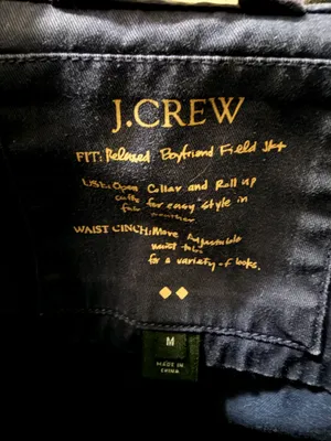 J.Crew Navy Field Jacket thumbnail 4