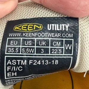 KEEN Utility Vista Energy Women's 5.5 Carbon Fiber‎ Toe Work Shoes Beige thumbnail 9