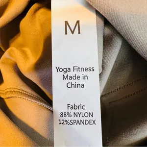 Yoga Fitness Size Medium Rosewood Pull On Pants with Front & Back Pockets thumbnail 9