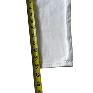7 For All Mankind White The High Waist Ankle Skinny Jeans Women Size 26 | 72-10 thumbnail 6