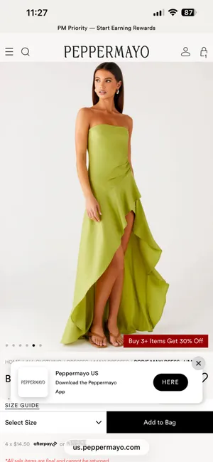 Peppermayo maxi dress  thumbnail 4