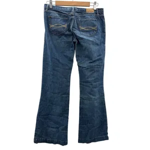 Vintage Y2K Abercrombie Flare Jeans Womens 4 Low Rise 100%‎ Cotton 2000s thumbnail 3