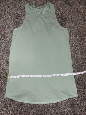 Lululemon Women’s Racerback Green Tank top thumbnail 6