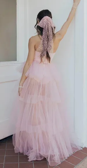 Untamed Petals Margot dress - Lilac thumbnail 2