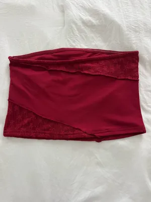 Edikted Red Tube Top thumbnail 4