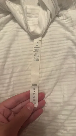 Lululemon Tank Top White thumbnail 3