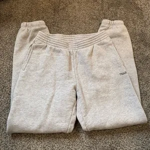 TNA Cozy Fleece Joggers Gray Size XS thumbnail 1