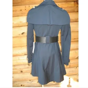 NWT Bebe Black Trench Coat thumbnail 6