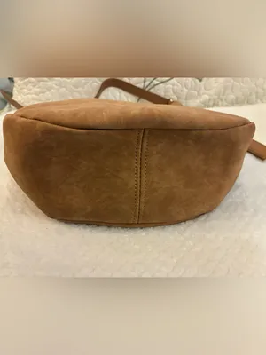 Soft Tan Hobo Shoulder Bag - Everyday Women’s Handbag by Fourth Studio thumbnail 5
