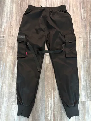 Aelfric Eden Military Combat JoggerPants Black Streetwear Hip Hop Tactical Small thumbnail 7