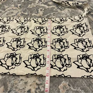 Floral Freda Salvador Patterned Shoulder Bag Black thumbnail 2
