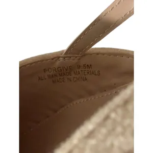 Cushionare Forgive Natural Raffia Slingback Flats -Size 9.5 thumbnail 9