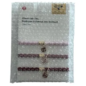 Lululemon Charm Hair Ties 3 Pack Blissful Pink/Red Clay/Rockwood/Gold thumbnail 4