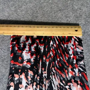 KIKIT Pants M Abstract Animal Print Elastic Waist Polyester Spandex‎ Pull On thumbnail 4