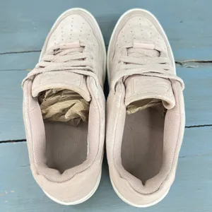 Nike Air Force 1 Sage Low Particle Beige Suede Platform Sneakers AR5339-201 7.5 thumbnail 9