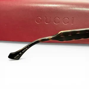 GUCCI GG1775O GG 1775O 002 Tortoise Frame Glasses Eyeglasses 54-18-140 with Case thumbnail 8