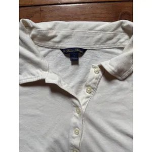 Brooks Brothers Golf Polo White Cotton Jersey Short Sleeve Knit Preppy Casual thumbnail 3