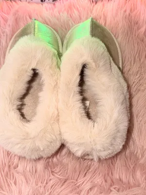 Faux Fur Lined Metallic Slipper Boots - Gold thumbnail 3