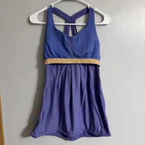 Lululemon Purple Racerback Activewear Tank Top‎ Size 6 thumbnail 11