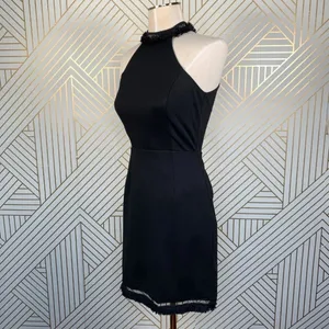Lulu's Skyline‎ Views Black Bodycon Halter Dress thumbnail 7